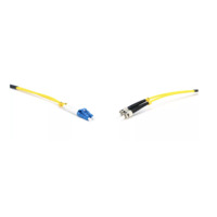LINKEASY Duplex patch kábel 2 x ST/UPC + 2 x LC/UPC csatlakozóval, 3mm duplex core 9/125 LSZH, 0.5 m