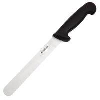 Hygiplas Brotmesser schwarz 13cm