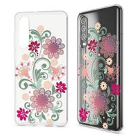 NALIA Case compatible with Huawei P30, Motif Design Ultra-Thin Silicone Pattern Cover Phone Protector Skin, Slim Fit Shockproof Gel Bumper Protective Anti-Choc Backcover Colorfu...