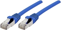 Patchkabel S/FTP (PiIMF), Cat 6A (EIA/TIA), blau, 2,0 m