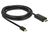 Anschlusskabel mini DisplayPort 1.1 Stecker an HDMI A Stecker, schwarz, 3m, Delock® [83700]