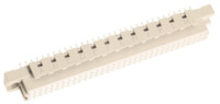Federleiste, Typ C, 96-polig, a-b-c, RM 2.54 mm, Einpressanschluss, gerade, 0903