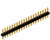 Stiftleiste, 20-polig, RM 2 mm, gerade, schwarz, 10062104