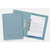 Guildhall Spring Transfer File Manilla Foolscap 285gsm Blue (Pack 25)