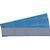 Wire Marker Cards - Solid Numbers 6.35 mm x 38.00 mm AF-48-PK, Blue, Rectangle, Permanent, Black on silver, Aluminium, Matte Zelfklevende etiketten