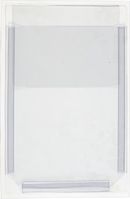 Sichthüllen mit Dehnfalz - Transparent, 22.5 x 16.5 cm, PVC, Selbstklebend