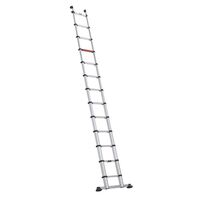 Telescopic lean-to ladder