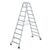 Step ladder, double sided