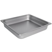 Olympia Spare Pan for Electric Square Chafer in Silver - Stainless Steel