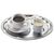 APS Oval Coffee /Tea Tray Made of Stainless Steel - Chrome Plated 300X220mm