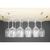 Olympia Stemware Glass Rack Wine Bottle Carrier Max 70 mm Glasses - 406mm / 16"