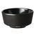 APS Float Round Bowl in Black Made of Melamine with Distinctive Base - 90mm