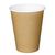 Pack of 50 Fiesta Single Wall Takeaway Coffee Cups Kraft 455ml / 16oz Cardboard