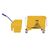 Jantex Kentucky Mop Bucket in Yellow with Hazard Warning on Side - 20L