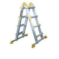 Multi-purpose folding combination ladder