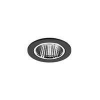 LED Einbaudownlight APOLLO MICRO, 55°, 6,4W, 791lm, IP20, 230V AC, CRI > 90, rund, 4000K, schwarz