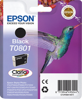 T0801 BLACK INK STYLUS PHOTO R265 R360 RX560