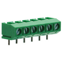 CamBlock Plus CTBP5050/6 5mm 90Deg Low Profile Terminal Block 6 Pole - Green
