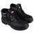 Scan JC-B917 4 D-Ring Chukka Black Safety Boots UK 9 EUR 43