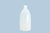 Butelka z wąską szyjką 2 000 ml, LDPE