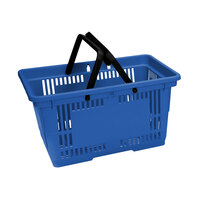 Shopping Basket / Picking Basket / Plastic Basket | 28l blue similar to PMS 286 335 mm 260 mm 485 mm 2