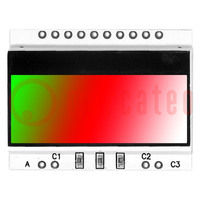 Backlight; EADOGS104; LED; 36x27.5x2.6mm; green/red/white