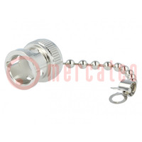 Protection cover; chain; Application: BNC sockets