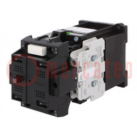 Contactor: 2-pole; NO x2; Auxiliary contacts: NC x2,NO x2; 24VDC