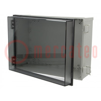 Enclosure: wall mounting; X: 300mm; Y: 400mm; Z: 180mm; CAB; grey