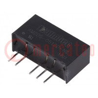 Convertitore: DC/DC; 2W; Ud'ingr: 4,5÷5,5V; Ud'usc: 12VDC; SIP7