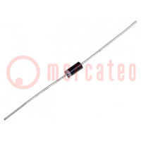 Diode: rectifying; THT; 1kV; 2A; Ammo Pack; Ifsm: 70A; DO15