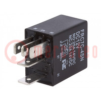 Relay: electromagnetic; SPDT; Ucoil: 12VDC; 25A; automotive; socket