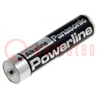 Batterie: alkalisch; 1,5V; AAA; nicht aufladbar