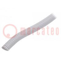 Tubo di protezione; Dimensione: 20; grigio; L: 25m; -5÷60°C; RKGL