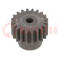 Spur gear; whell width: 35mm; Ø: 44mm; Number of teeth: 20; ZCL