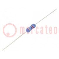 Resistor: metal oxide; 82Ω; 1W; ±5%; Ø3.5x10mm; -55÷155°C