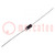 Diode: rectifying; THT; 4kV; 0.2A; Ammo Pack; Ifsm: 30A; DO15