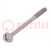 Fixation screw; GDM; stainless steel; M3