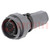 Connector: circular; plug; male; PIN: 32; w/o contacts; for cable