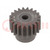 Spur gear; whell width: 35mm; Ø: 44mm; Number of teeth: 20; ZCL
