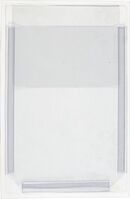 Sichthüllen mit Dehnfalz - Transparent, 22.5 x 16.5 cm, PVC, Selbstklebend