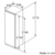 KIF82PFE0, Einbau-Kühlschrank mit Gefrierfach