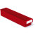 TRESTON Schublade, stapelbar, gewellter Boden, Außenmaß (BxHxT): 13,2 x 10,0 x 60,0 cm Version: 05 - rot