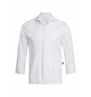 Greiff Herren Kochhemd Slim Fit V-Ausschnitt 5565-6140-90 Gr. 52 weiß