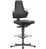 Bimos Arbeitsstuhl Nexxit 3 Griff grau Sitzhöhe 570-820 mm Stoff schwarz,Fußring