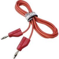 CORDON DE MESURE VOLTCRAFT MSB-300-2-ROT ROUGE 2 M 1 PC(S)