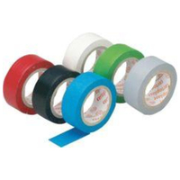 Isolierband weich PVC, 4,5 m , 6 Rollen farbig sort