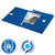 Ablagebox Recycle, klima-kompensiert, A4, PP, 30 mm, blau