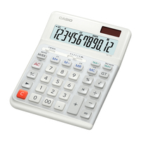 Casio DE-12E-WE calcolatrice Desktop Calcolatrice di base Bianco