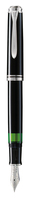 Pelikan M805 pluma estilográfica Sistema de llenado integrado Negro, Plata 1 pieza(s)